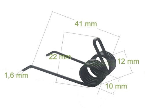 Scarifier spring for meec - spring,