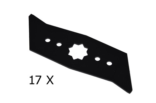 Scarifier knives for - 17, x