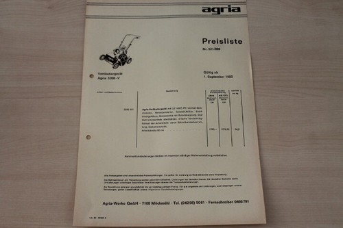 162495 agria type 5200 - 162495), v